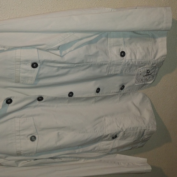 Chico’s Embroidered Embellished Pagoda Asian Inspired 100% Cotton 3/XL - Picture 5 of 7